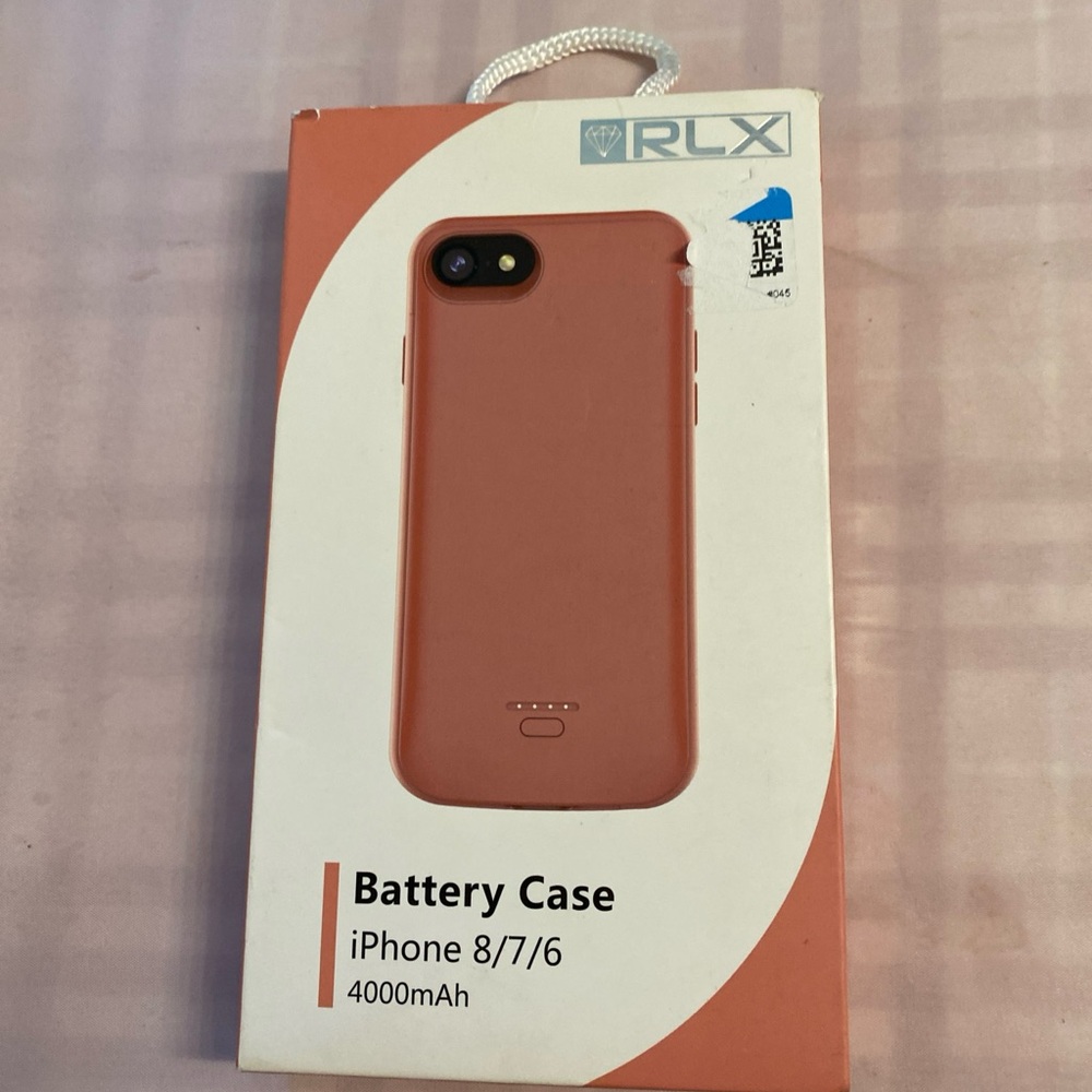 Battery Case for iPhone 8/7/6 - Pink